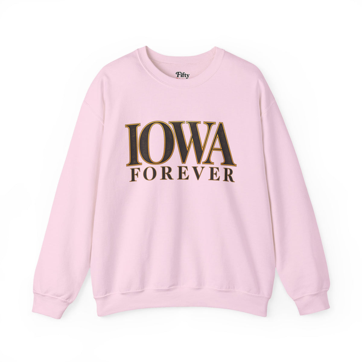 Iowa Forever Unisex Crewneck Sweatshirt State Name Graphic