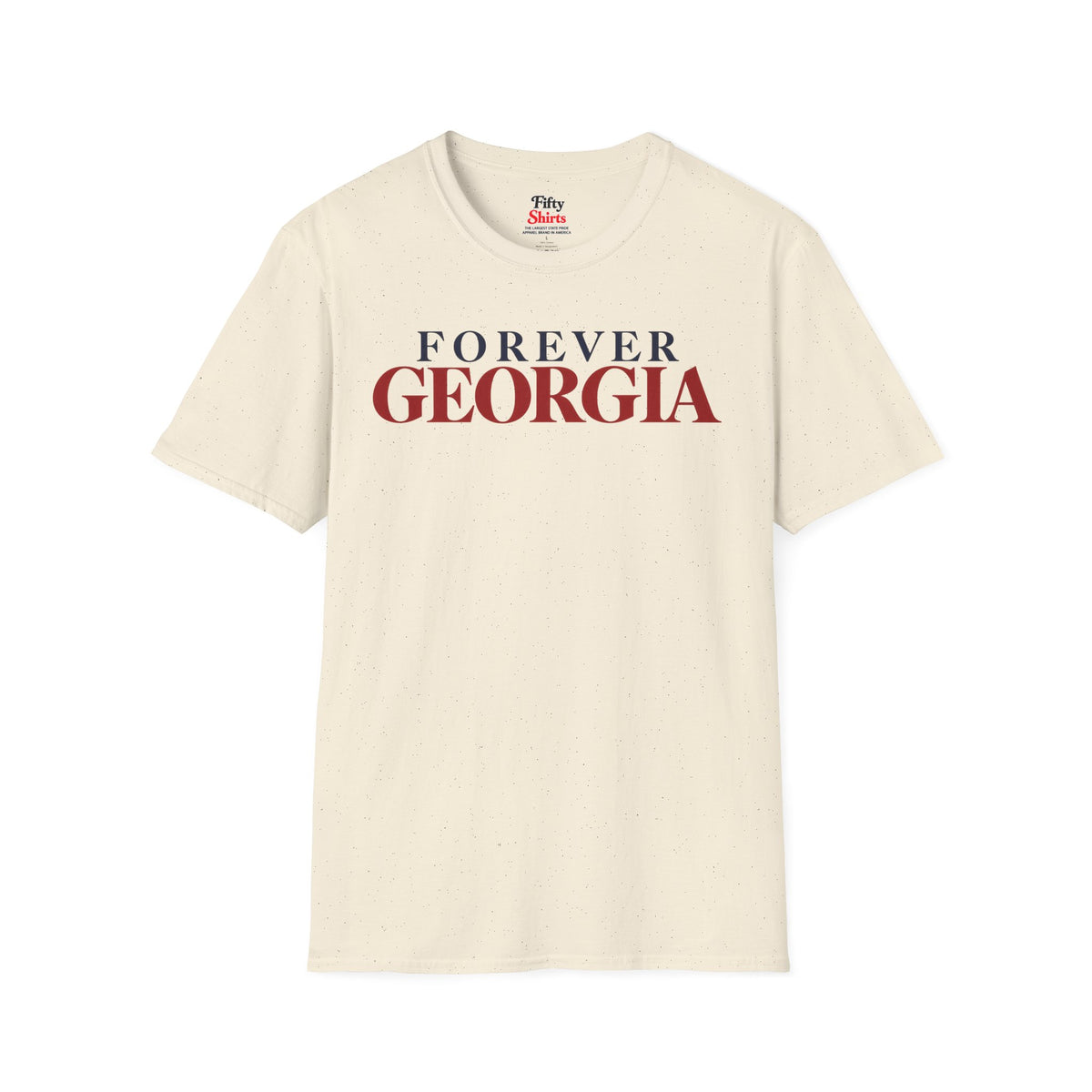 Forever Georgia Unisex Softstyle T Shirt State Name Graphic Tee