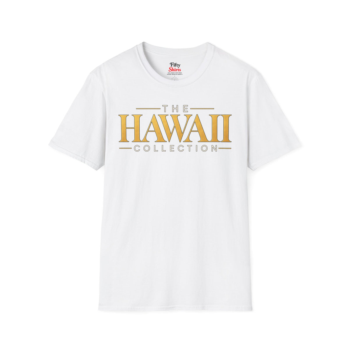 The Hawaii Collection Unisex Softstyle T Shirt State Name Graphic Tee