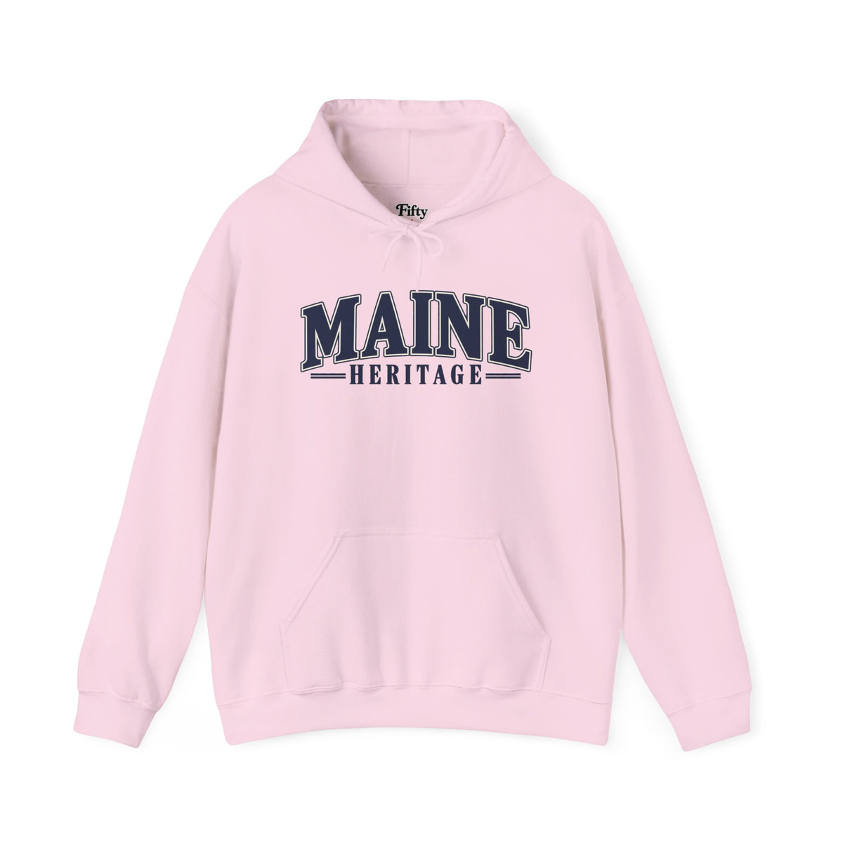 Maine Heritage Unisex Hoodie State Name Graphic