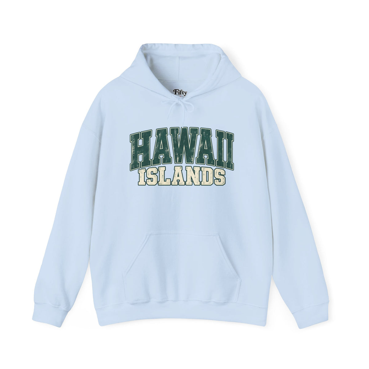Hawaii Islands Unisex Hoodie State Name Graphic