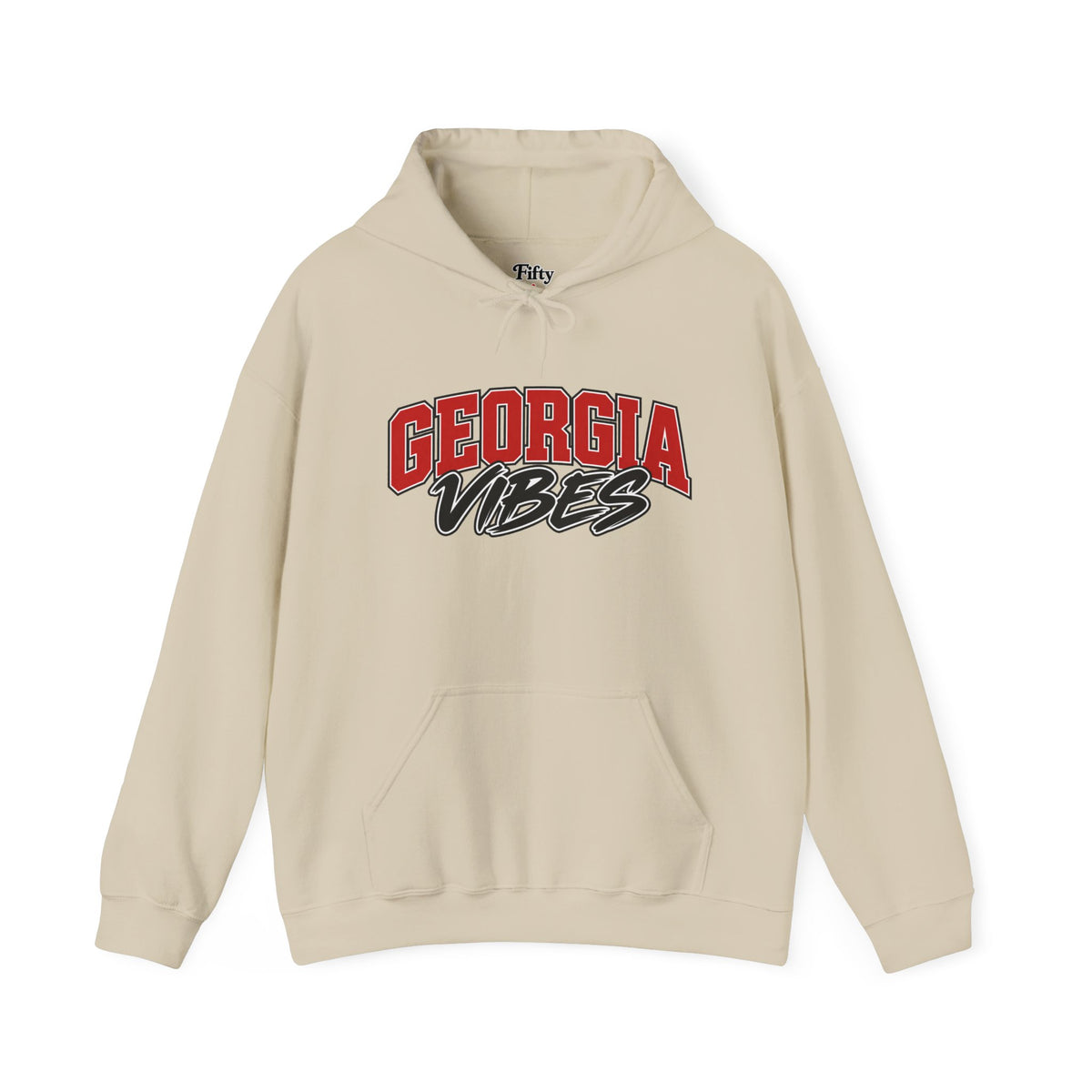 Georgia Vibes Unisex Hoodie State Name Graphic