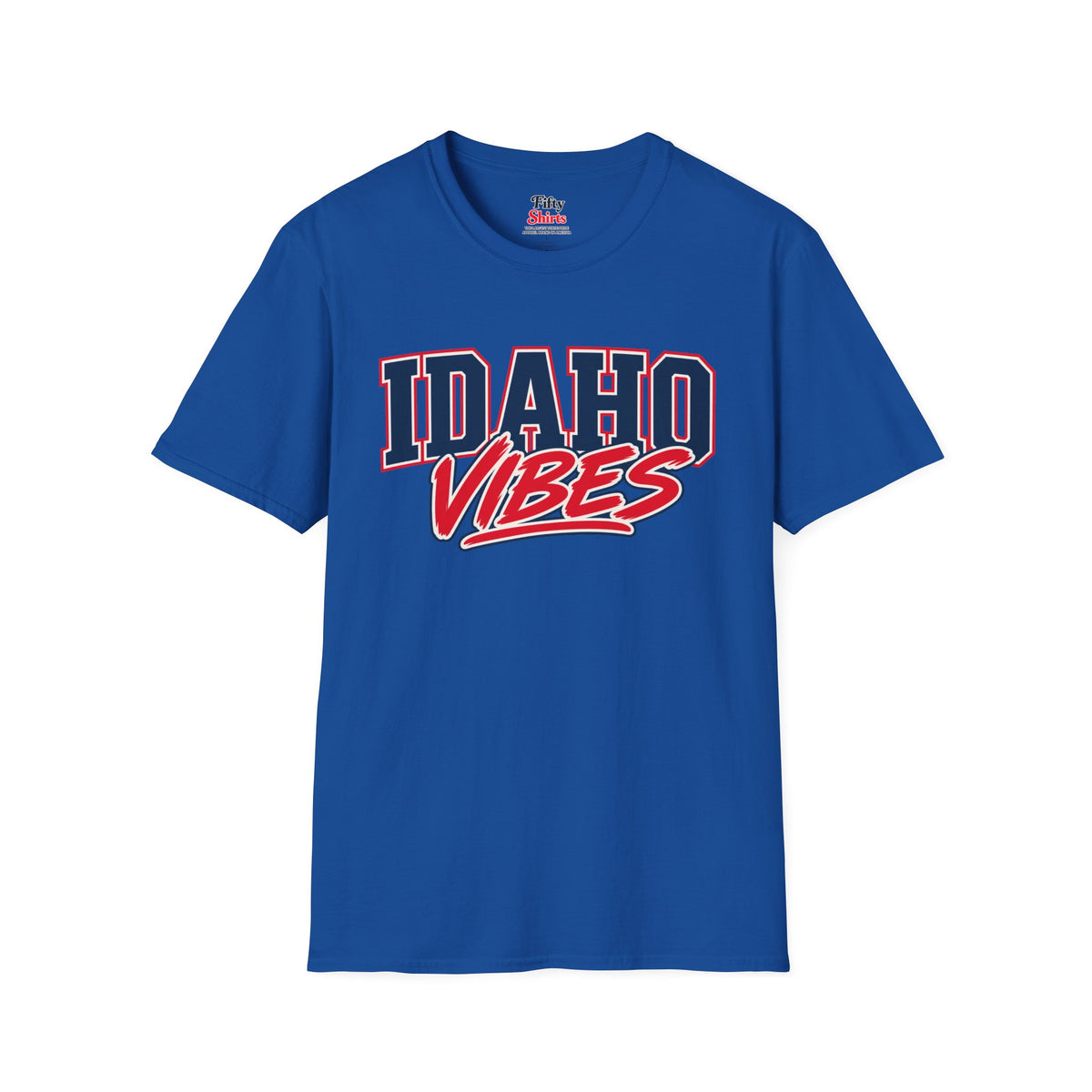 Idaho Vibes Unisex Softstyle T Shirt State Name Graphic Tee