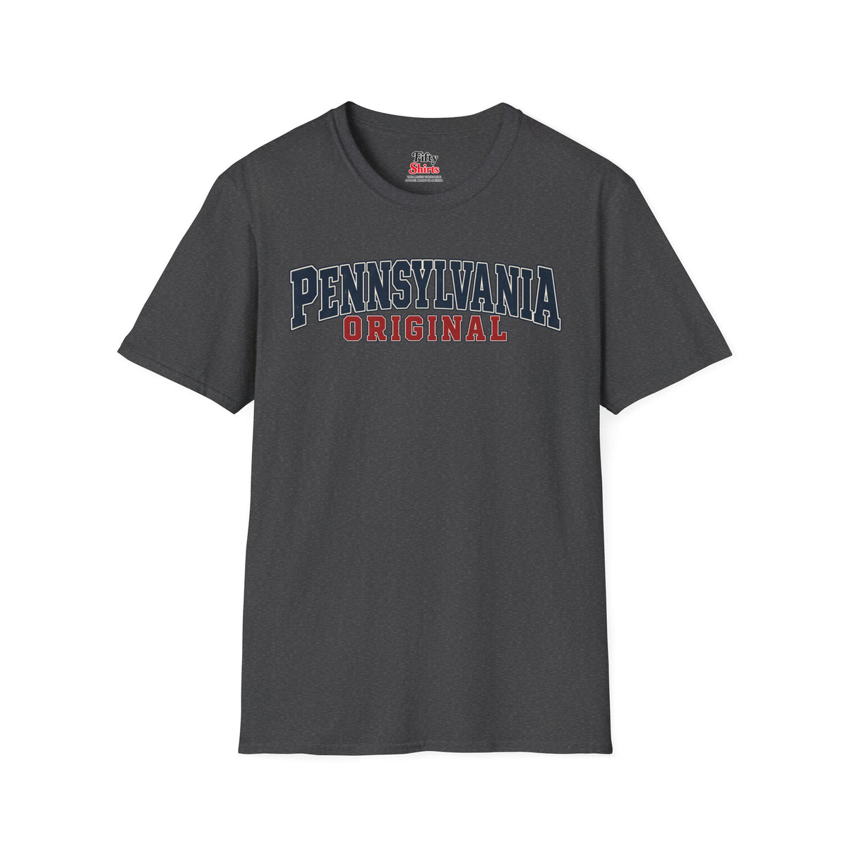 Pennsylvania Original Unisex Softstyle T Shirt State Name Graphic Tee