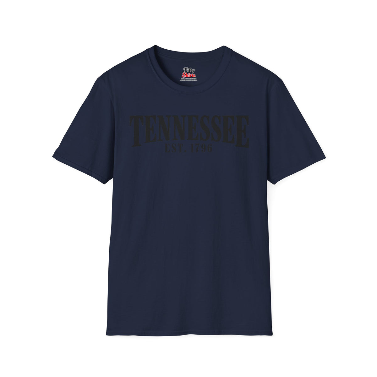 Tennessee Est.1796 Unisex Softstyle T Shirt State Name Graphic Tee