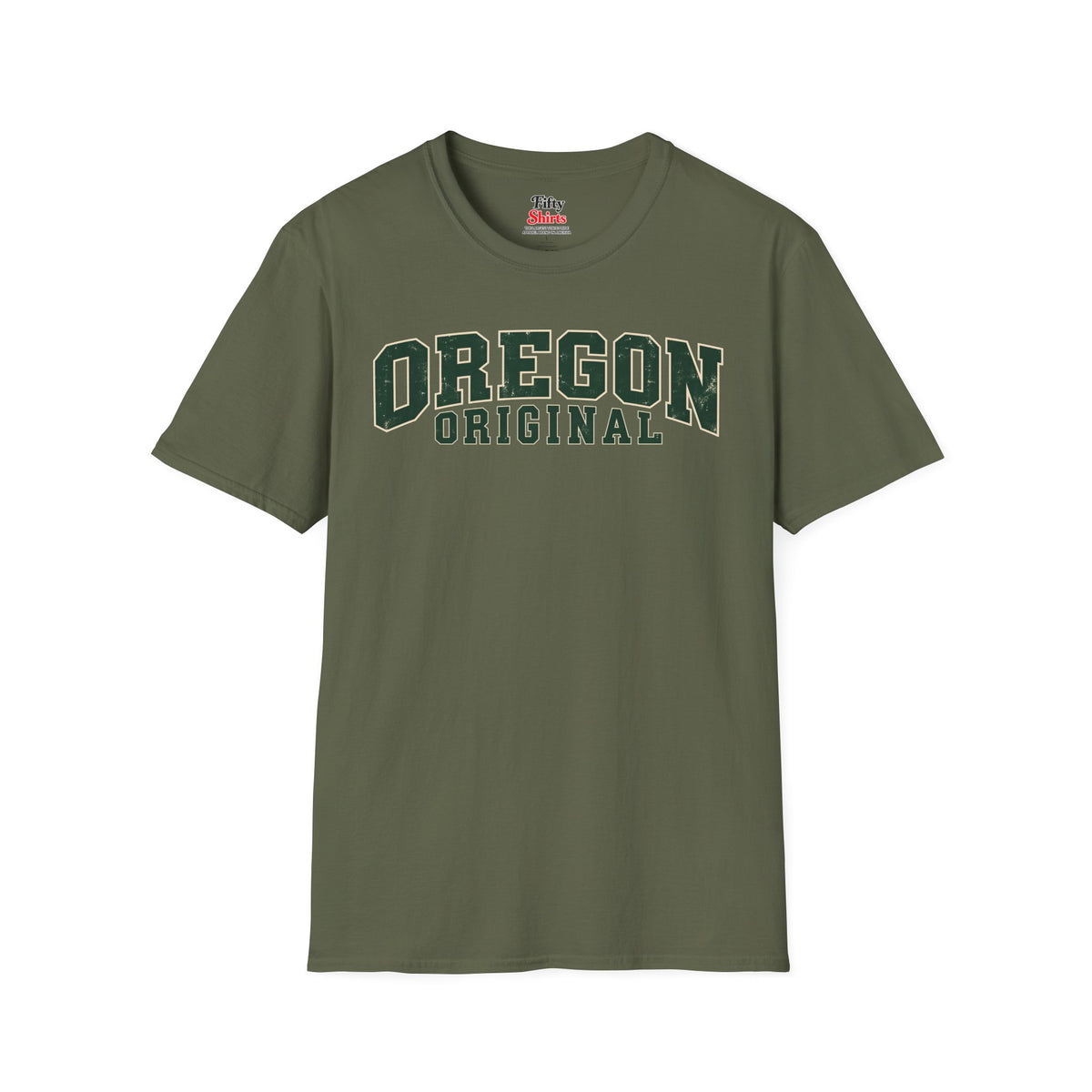 Oregon Original Unisex Softstyle T Shirt State Name Graphic Tee