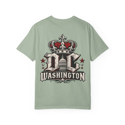 Washington DC Crown Unisex Comfort Color 1717 Streetwear Graphic Tee