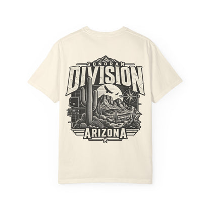 Arizona Sonoran Division  Unisex Comfort Color 1717 Streetwear Graphic Tee