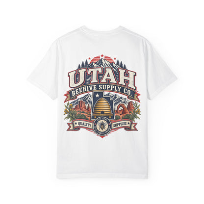 Utah Beehive Supply Co Unisex Comfort Color 1717 Streetwear Graphic Tee