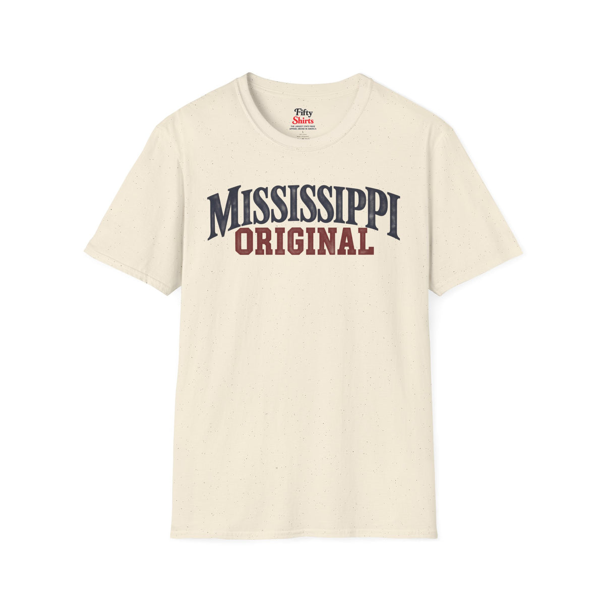 Mississippi Original Unisex Softstyle T Shirt State Name Graphic Tee
