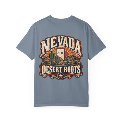 Nevada Desert Roots Unisex Comfort Color 1717 Streetwear Graphic Tee