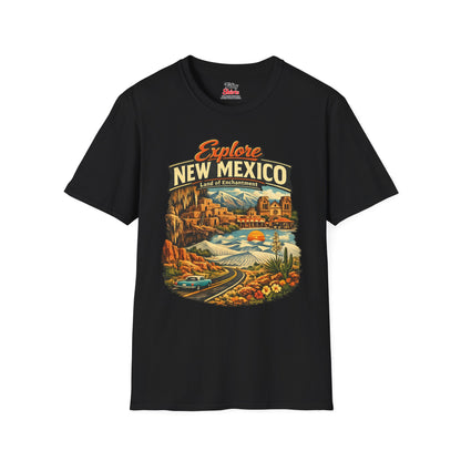 Explore New Mexico Unisex Softstyle T Shirt State Pride Graphic Tee Collections FS03
