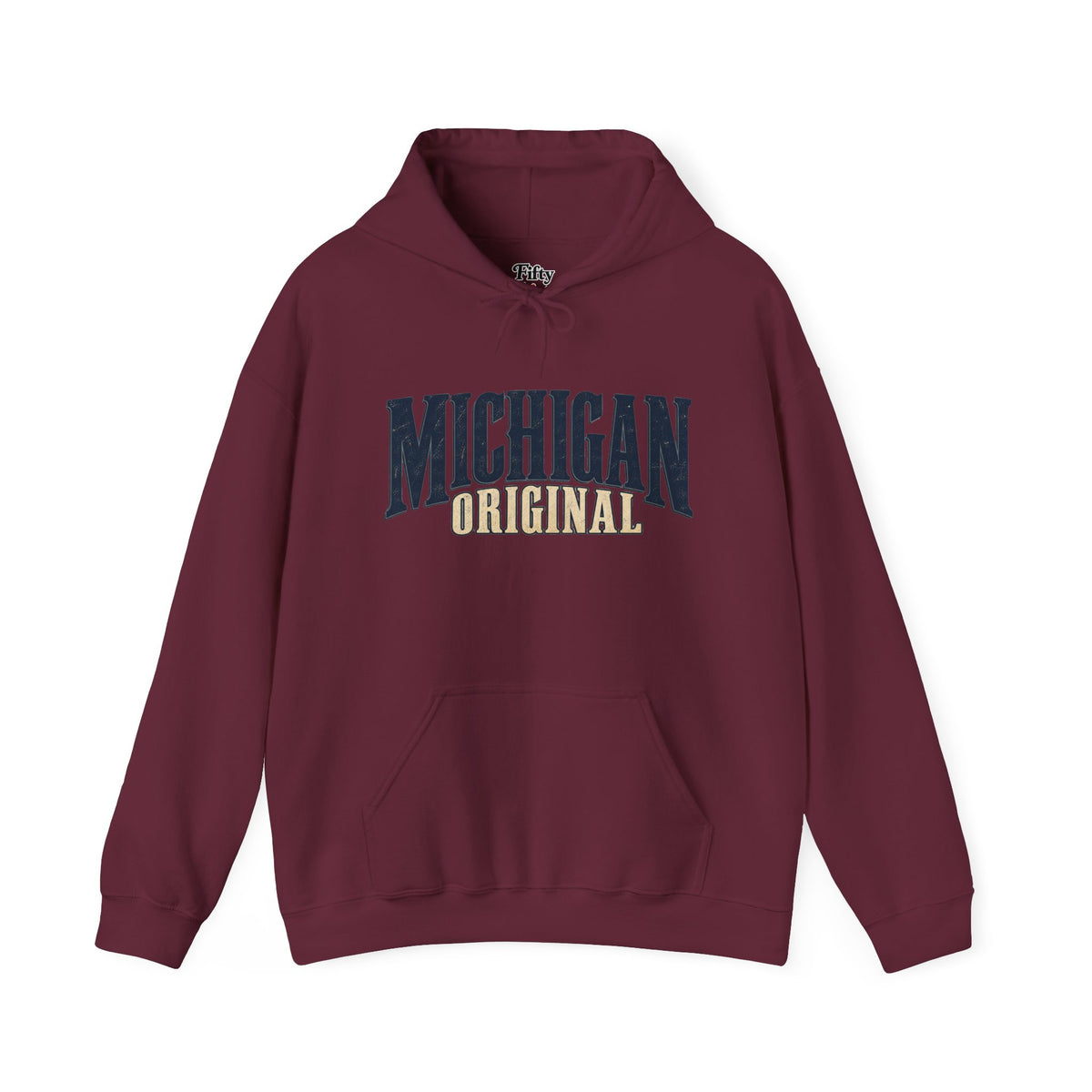 Michigan Original Unisex Hoodie State Name Graphic