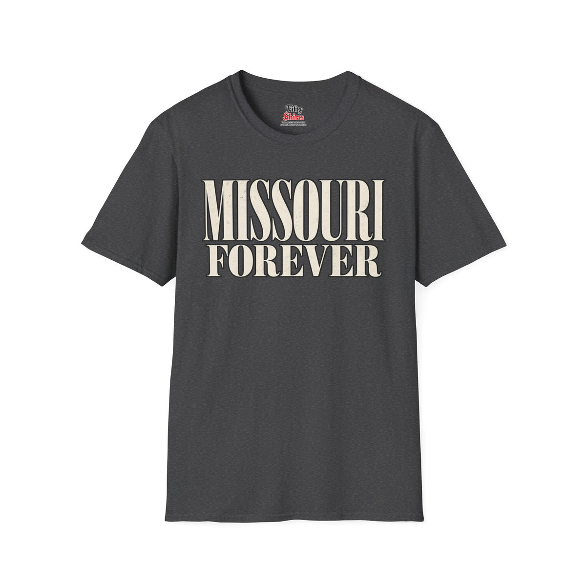 Missouri Forever Unisex Softstyle T Shirt State Name Graphic Tee