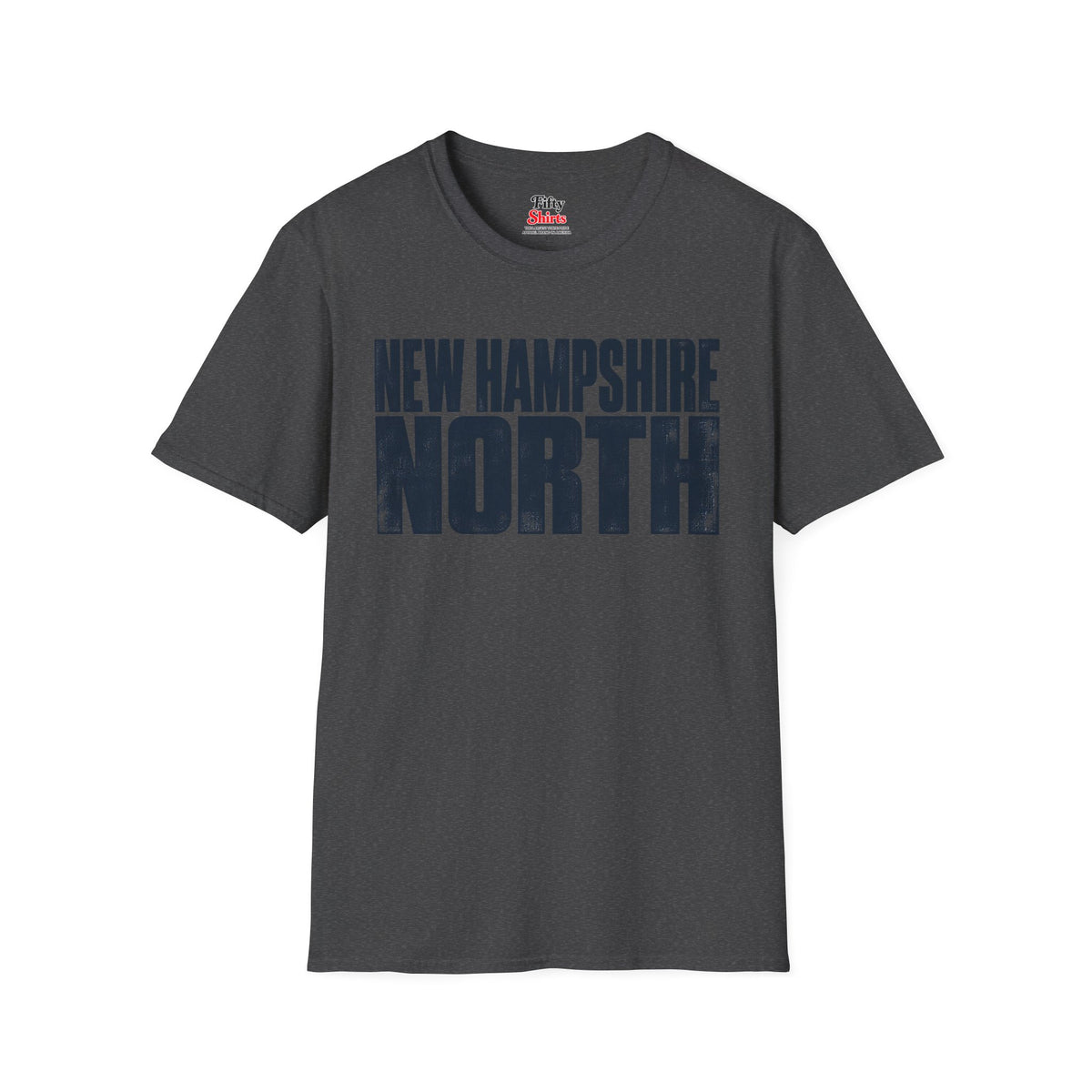 New Hampshire North Unisex Softstyle T Shirt State Name Graphic Tee