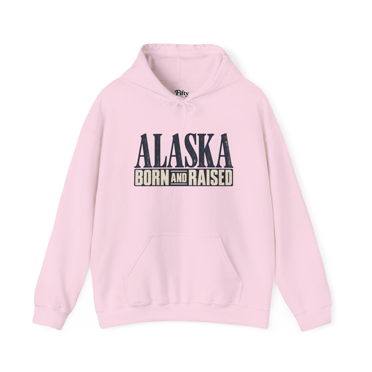 Alaska Born and Raised Premium Heritage Unisex Hoodie Graphic
