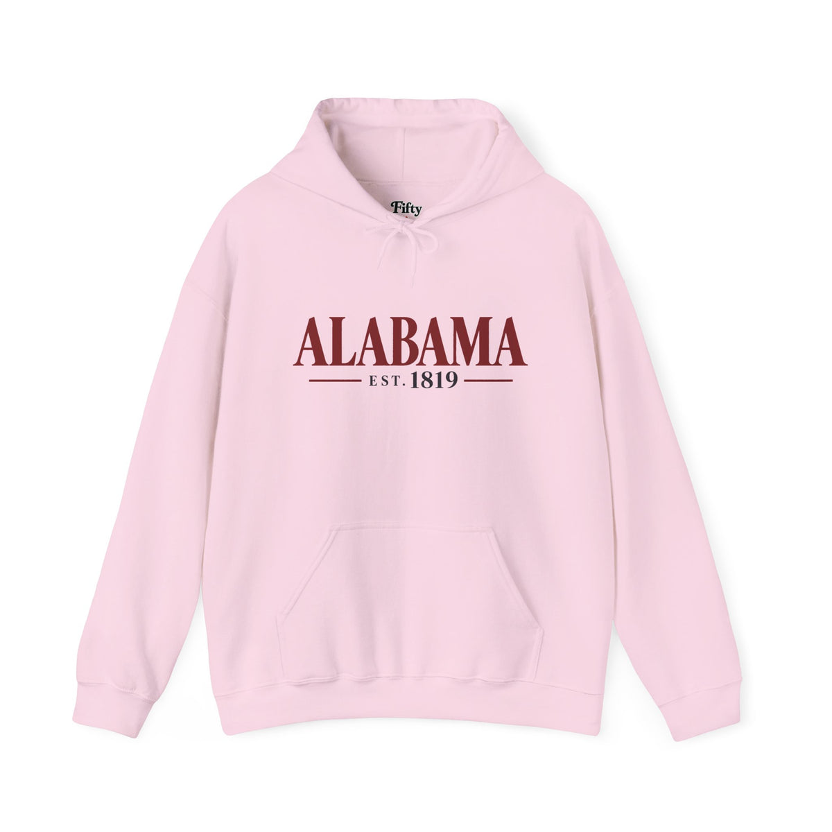 Alabama Est 1819 Unisex Hoodie State Name Graphic