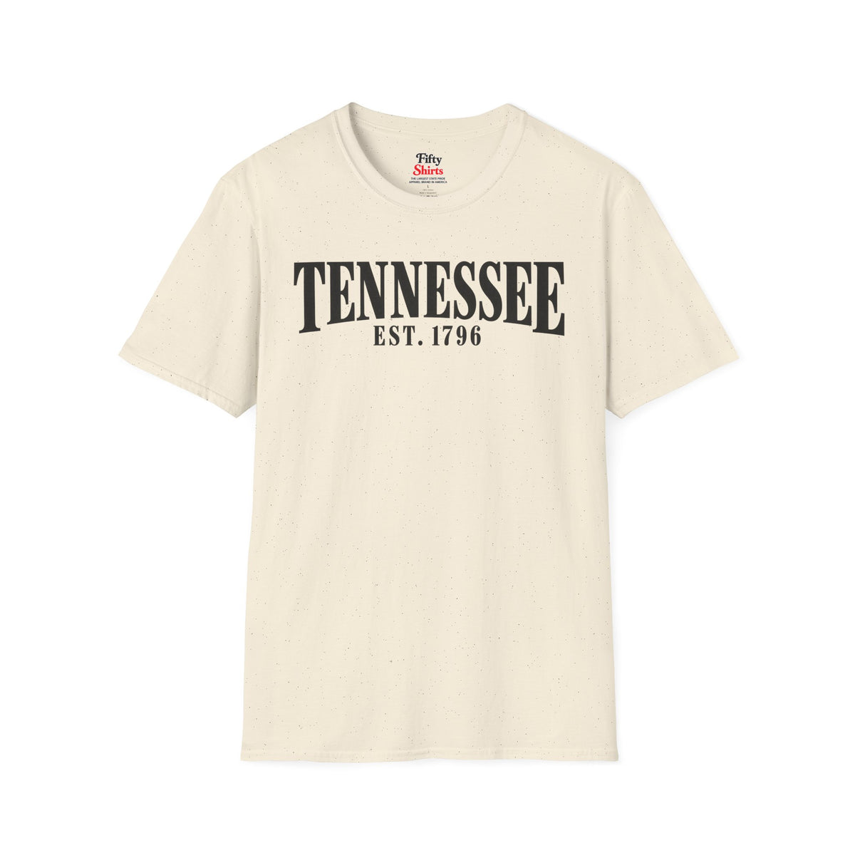 Tennessee Est.1796 Unisex Softstyle T Shirt State Name Graphic Tee