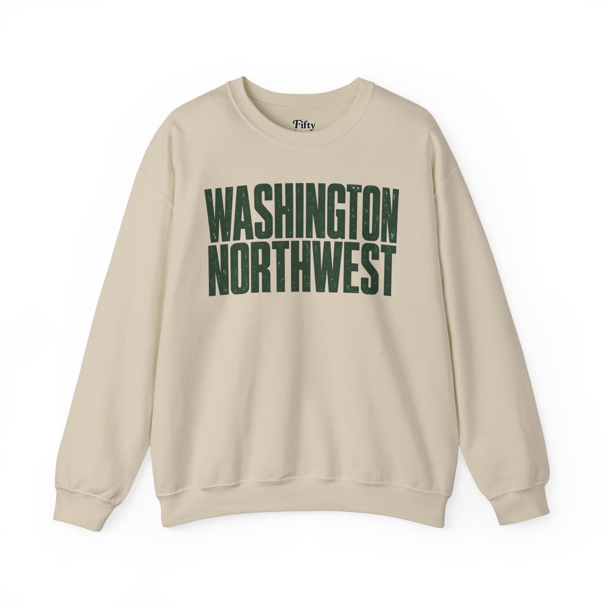 Washington Northwest Unisex Crewneck Sweatshirt State Name Graphic