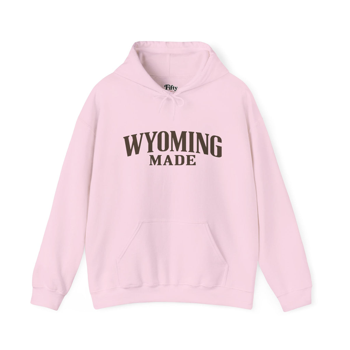 Wyoming Made Unisex Hoodie State Name Graphic