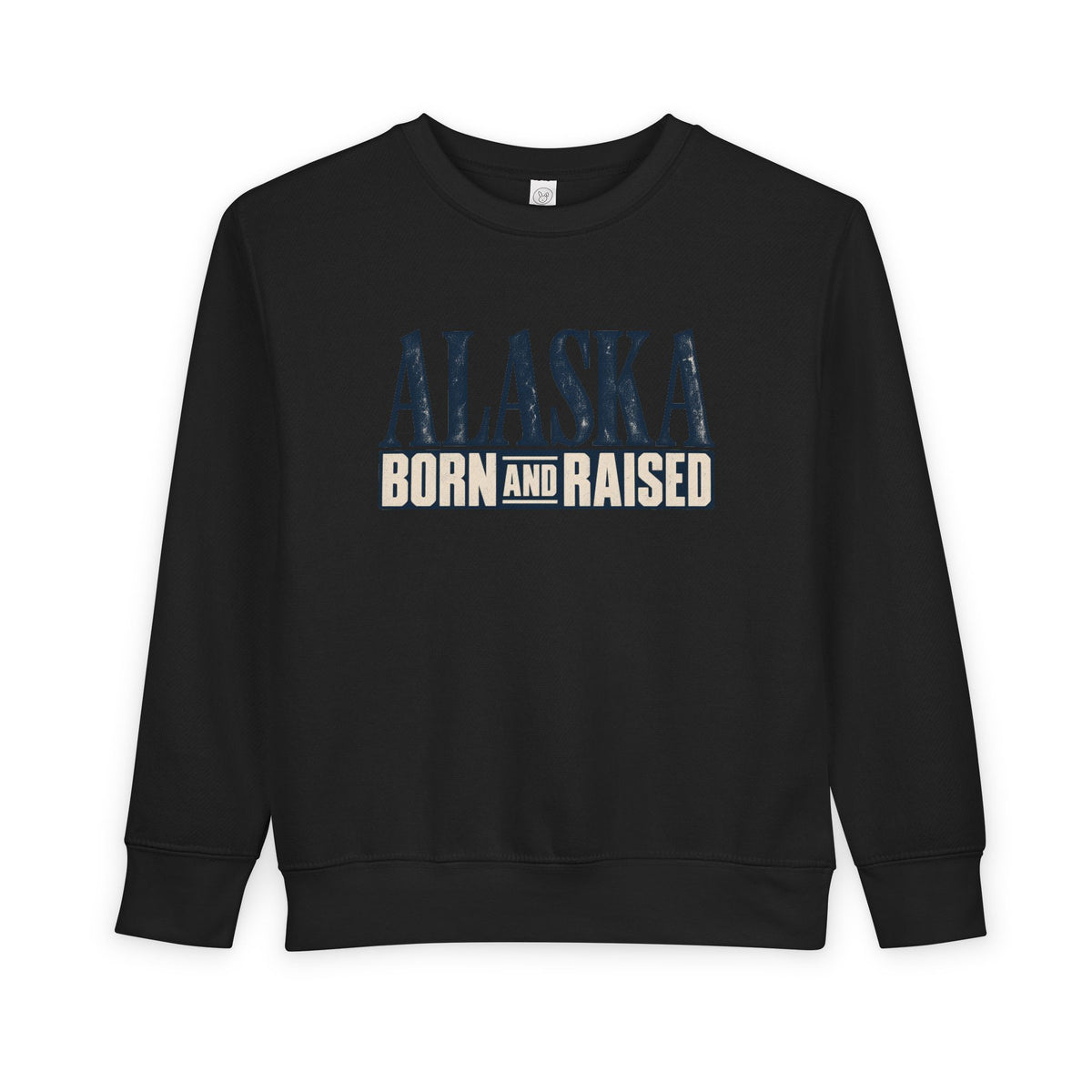 Alaska Born and Raised Premium Heritage Unisex Toddler Sweatshirt