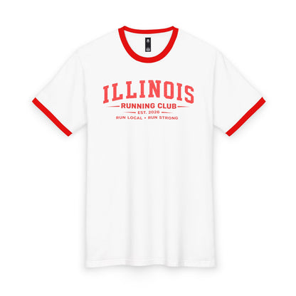 Illinois Running Club 2026 All State Men's Staple Ringer Tee