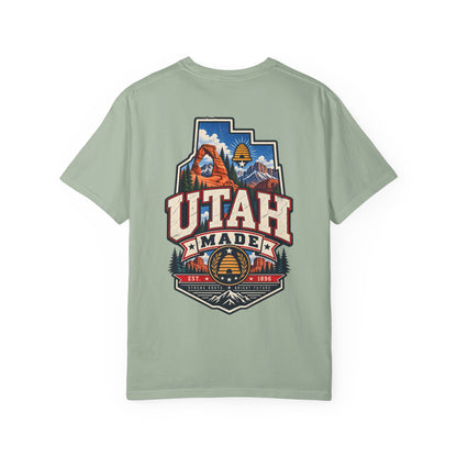 Utah Made Unisex Comfort Color 1717 Streetwear Graphic Tee