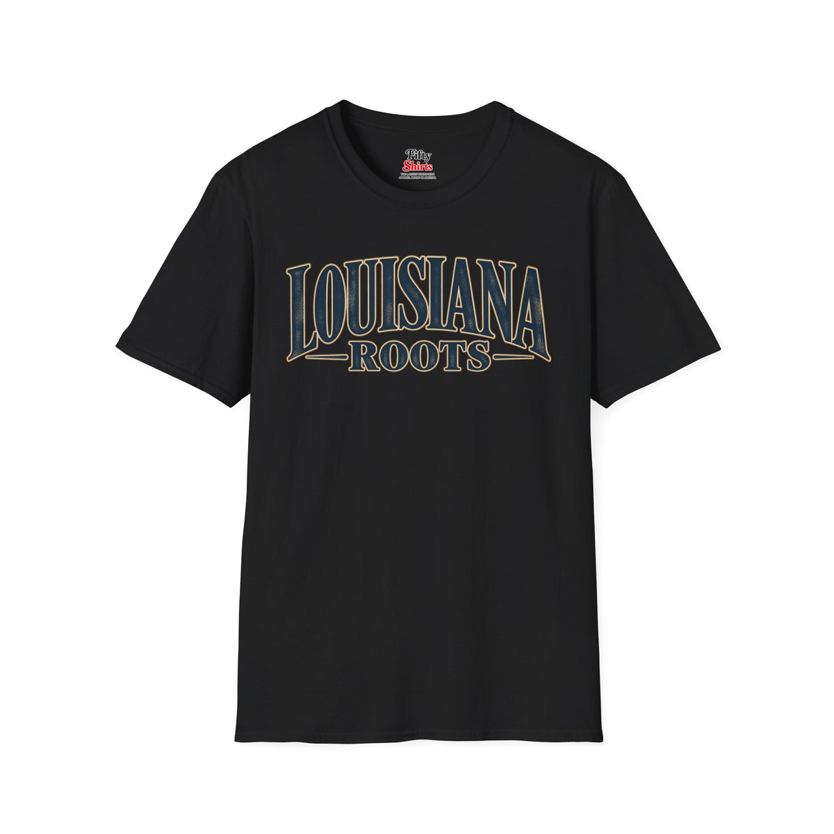 Louisiana Roots Unisex Softstyle T Shirt State Name Graphic Tee