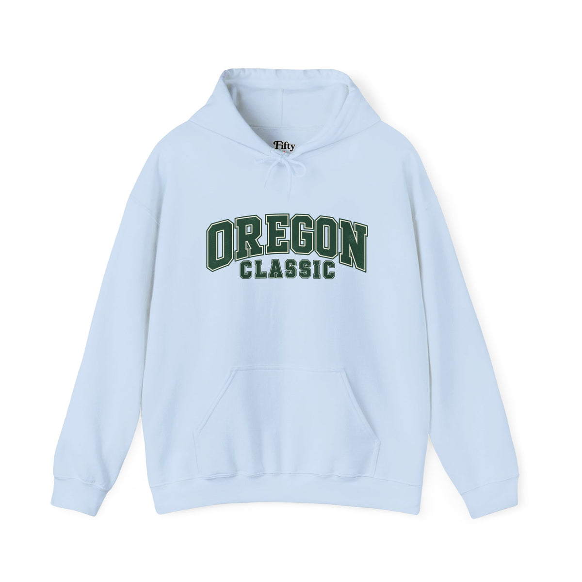 Oregon Classic Unisex Hoodie State Name Graphic