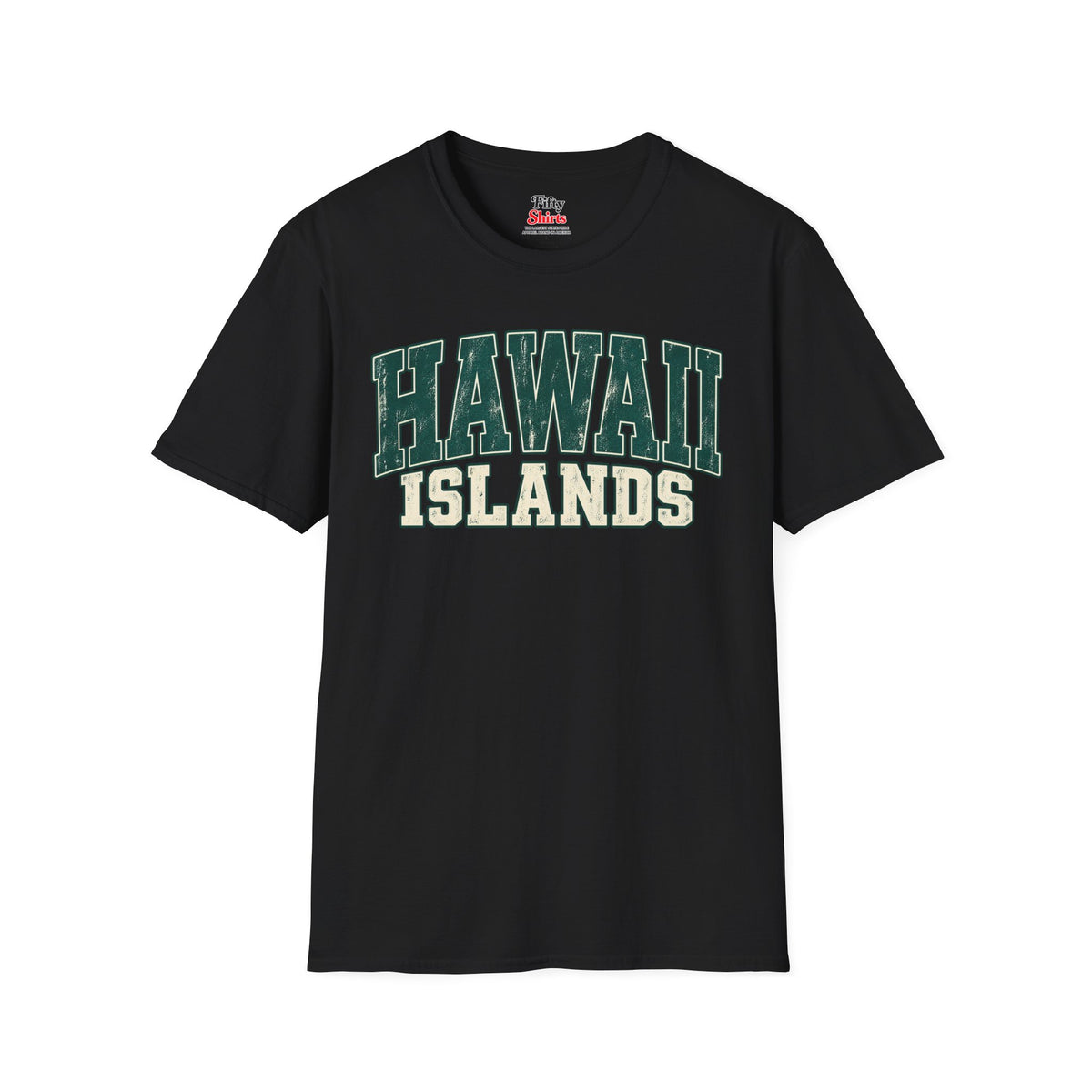 Hawaii Islands Unisex Softstyle T Shirt State Name Graphic Tee