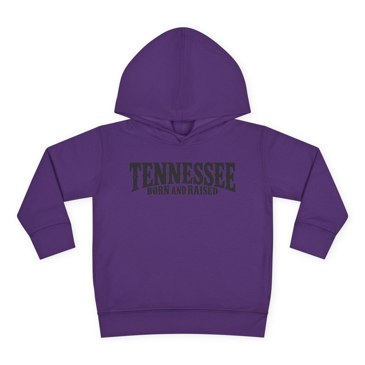 Tennessee Born and Raised Southern Heritage Unisex Toddler Pullover Fleece Hoodie