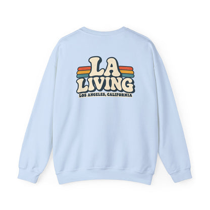 LA Living Los Angeles Unisex Crewneck Sweatshirt Graphic