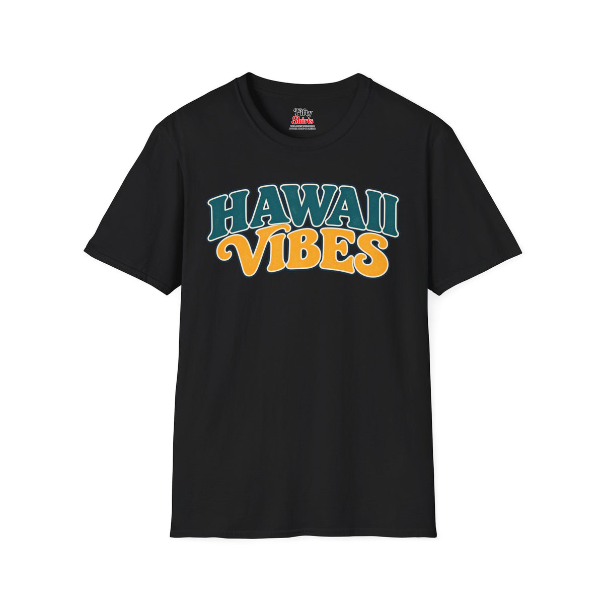 Hawaii Vibes Unisex Softstyle T Shirt State Name Graphic Tee