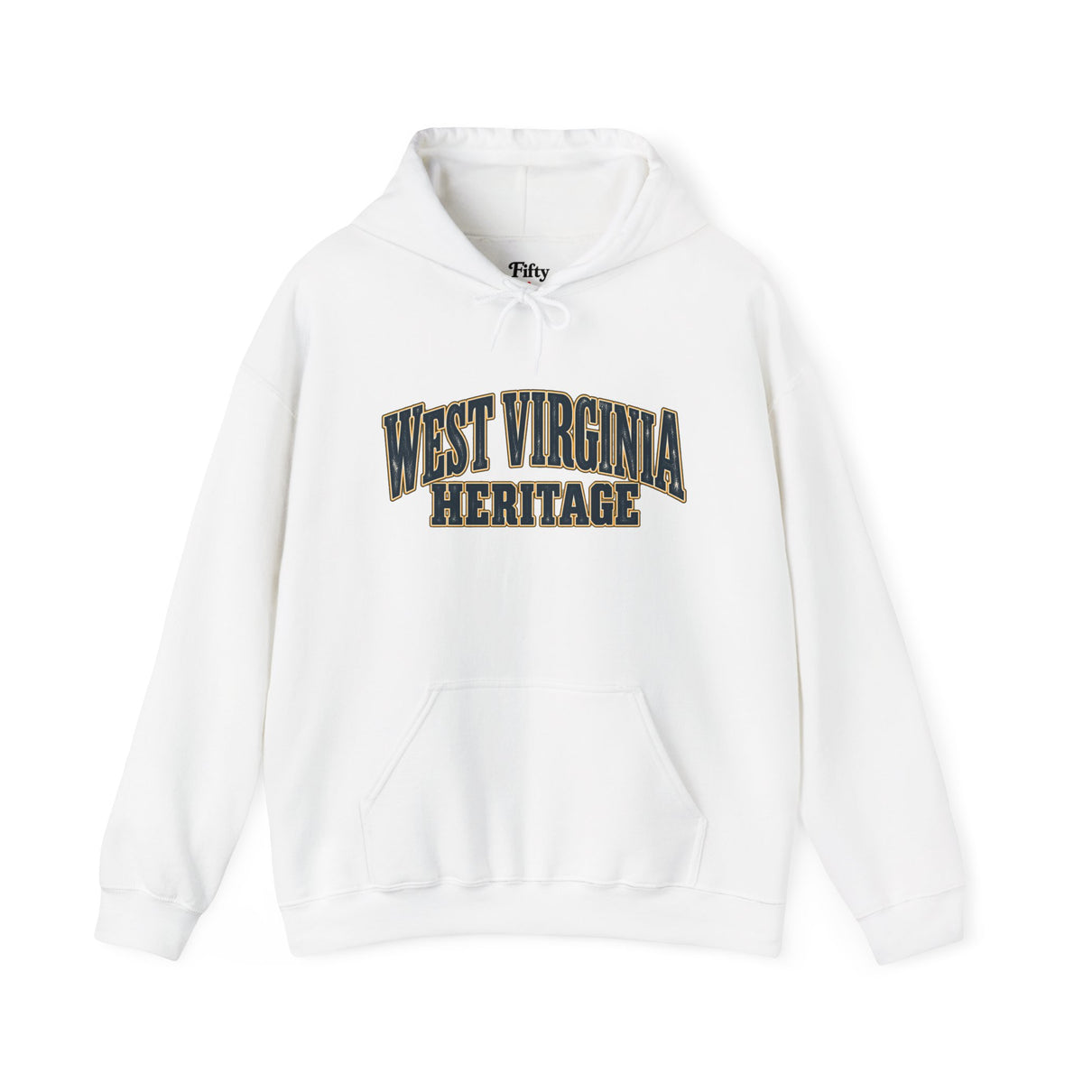 West Virginia Heritage Unisex Hoodie State Name Graphic