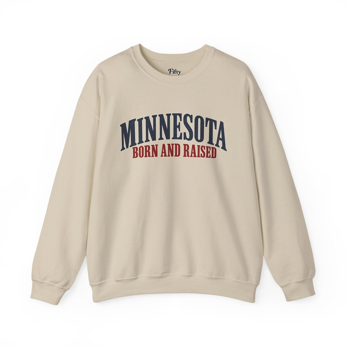 Minnesota Born and Raised Luxury Heritage Unisex Sweatshirt Graphic