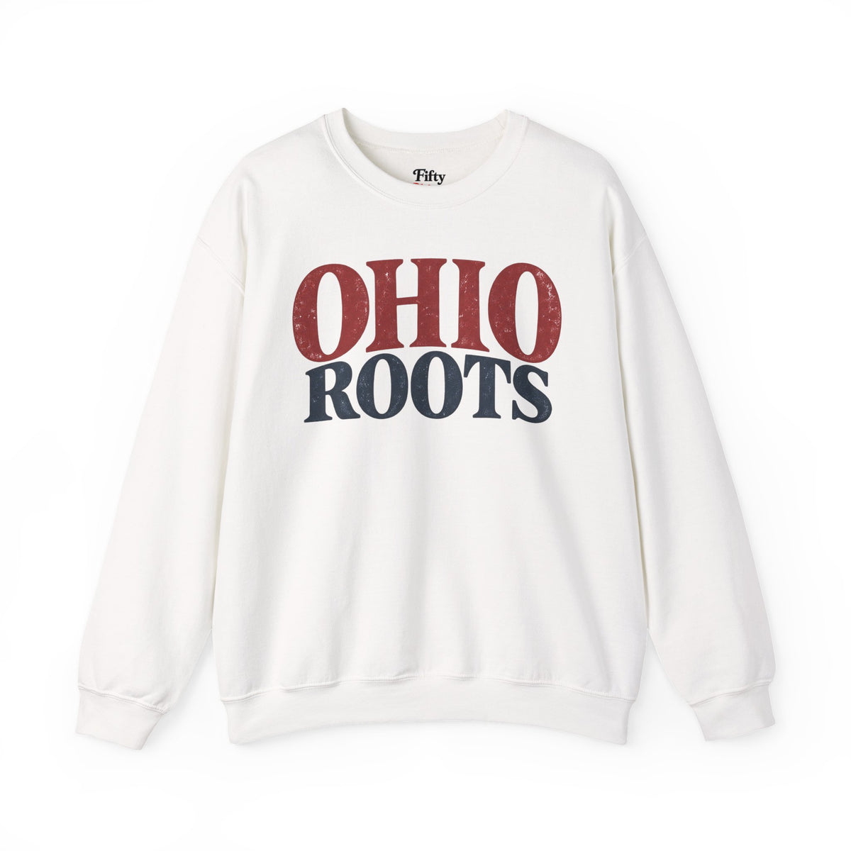 Ohio Roots Unisex Crewneck Sweatshirt State Name Graphic