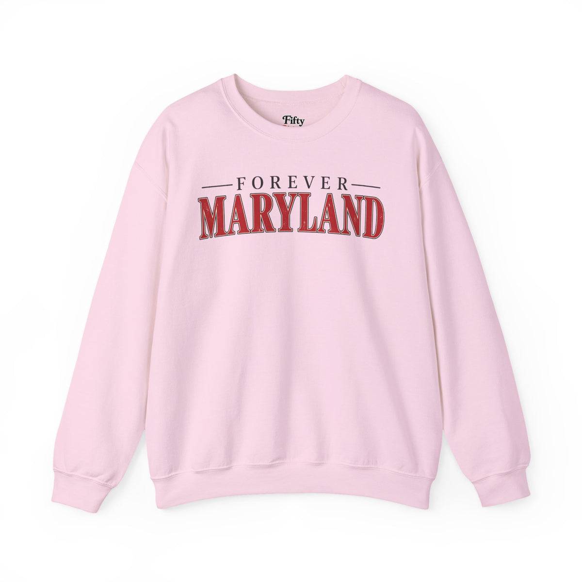 Forever Maryland Unisex Crewneck Sweatshirt State Name Graphic