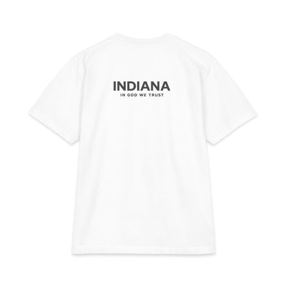 Indiana All State In God We Trust Unisex Max Heavyweight Short Sleeve