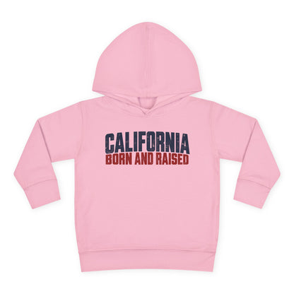 California Born and Raised Workwear Unisex Toddler Pullover Fleece Hoodie