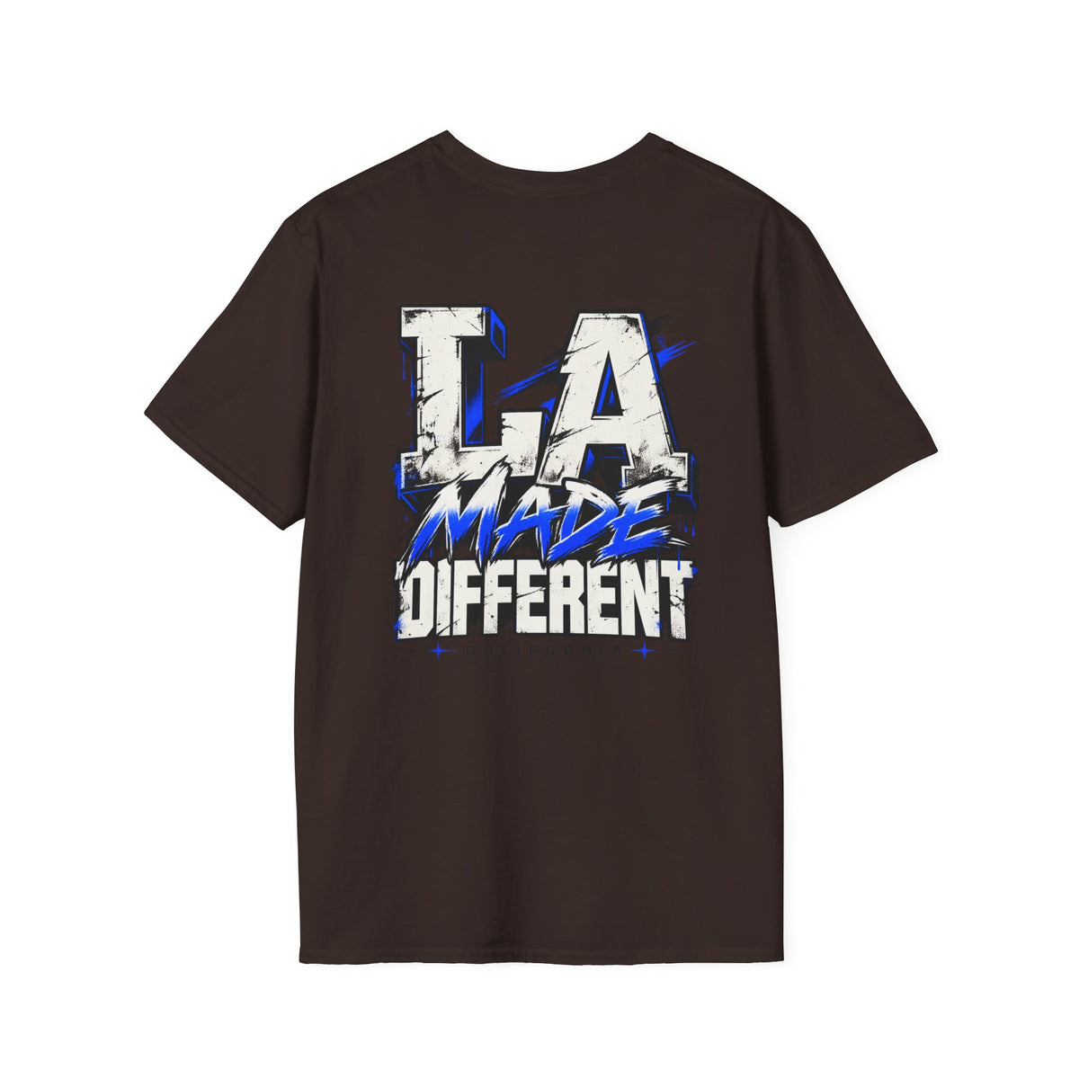 LA Made Different Unisex Softstyle Graphic Tee