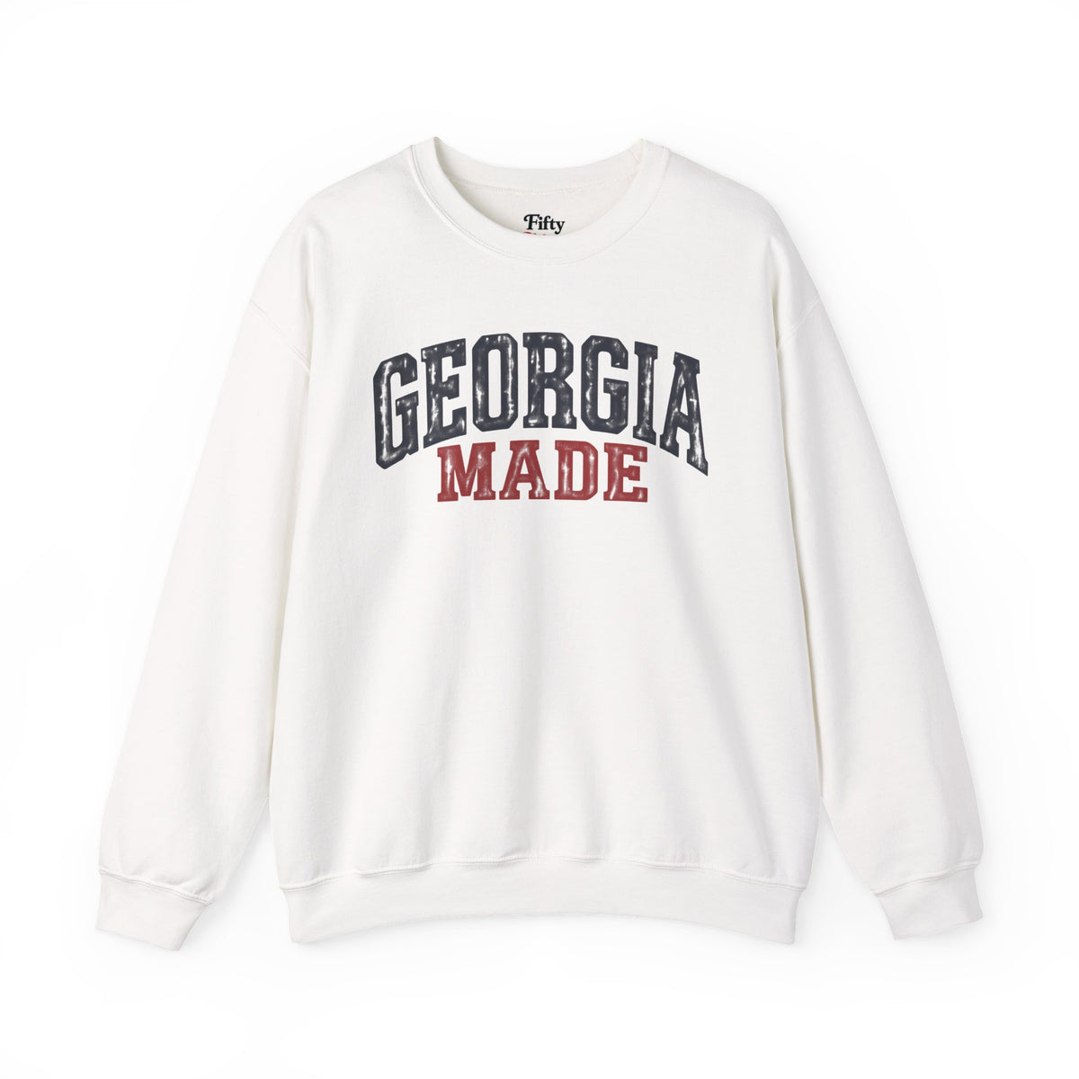 Georgia Made Unisex Crewneck Sweatshirt State Name Graphic
