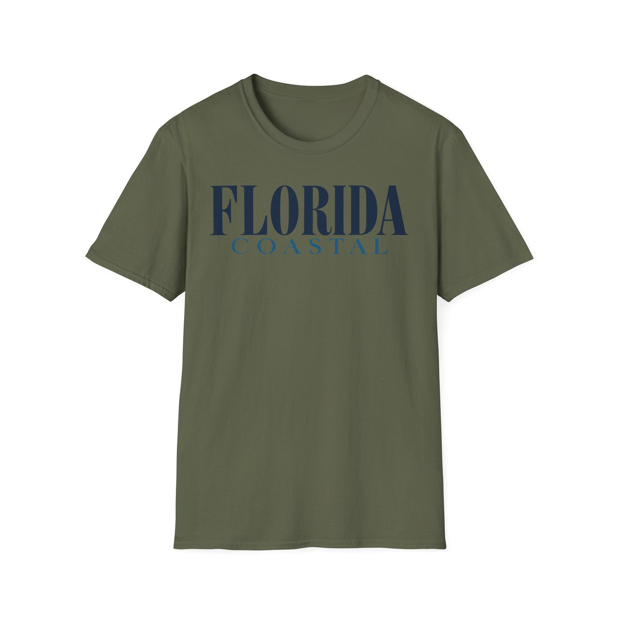 Florida Coastal Unisex Softstyle T Shirt State Name Graphic Tee