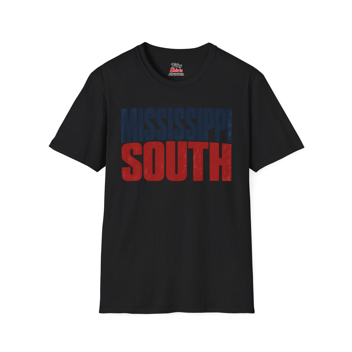 Mississippi South Unisex Softstyle T Shirt State Name Graphic Tee