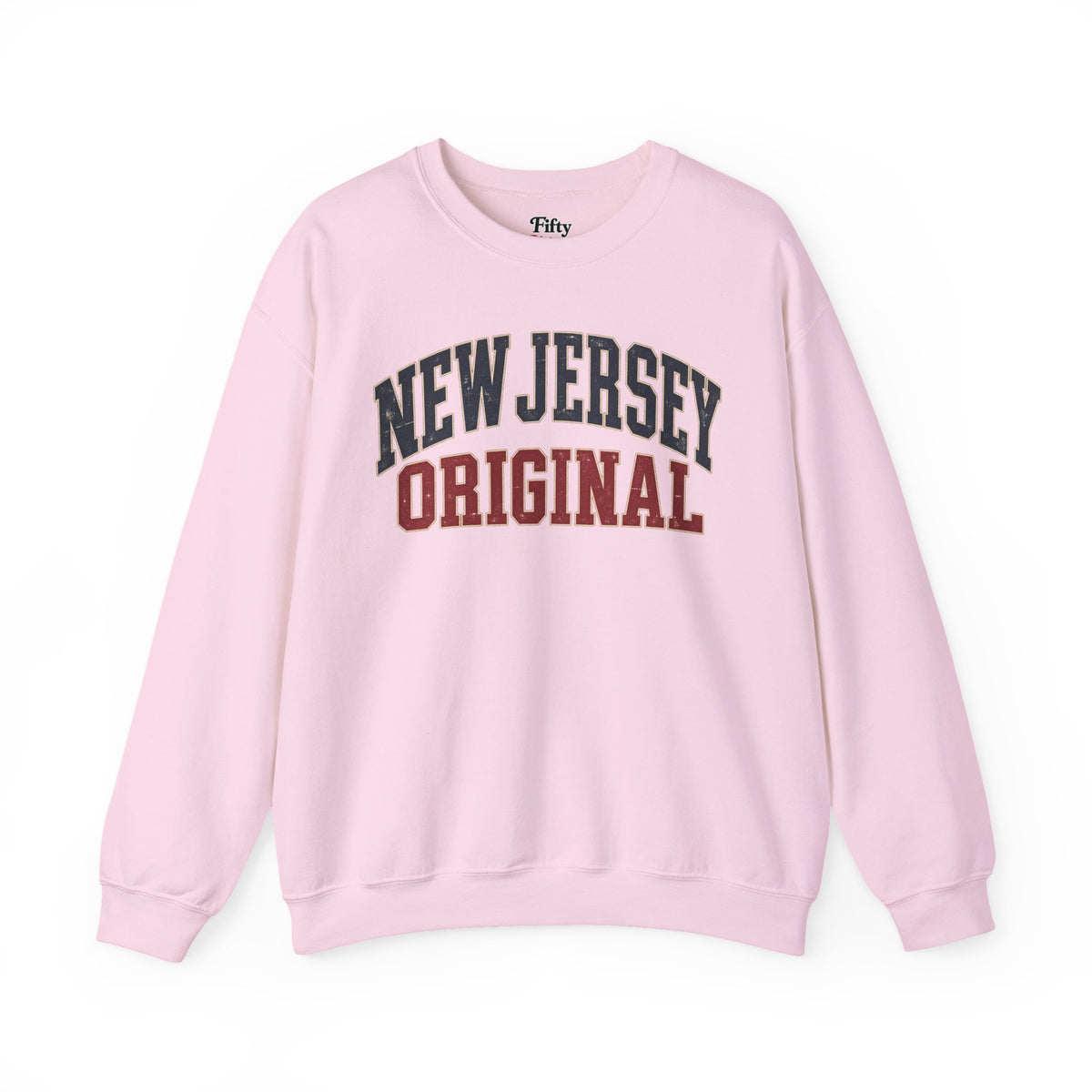 New Jersey Original Unisex Crewneck Sweatshirt State Name Graphic