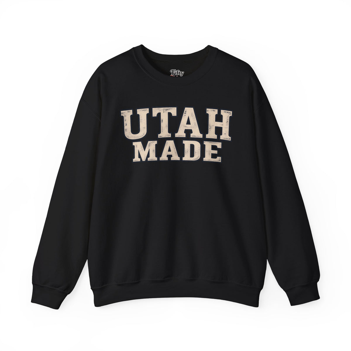 Utah Made Unisex Crewneck Sweatshirt State Name Graphic