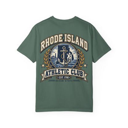 Rhode Island Athletic Club Unisex Comfort Color 1717 Streetwear Graphic Tee