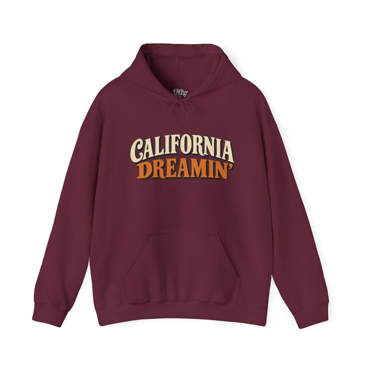 California Dreamin’ Unisex Hoodie State Name Graphic