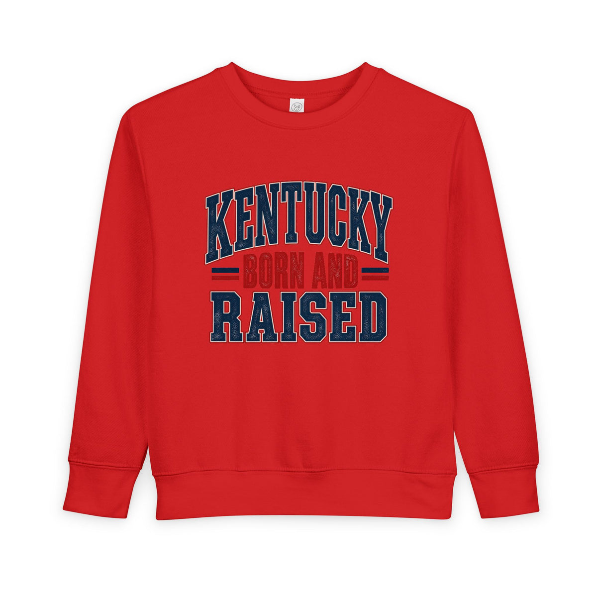 Kentucky Born and Raised Timeless Heritage Unisex Toddler Sweatshirt