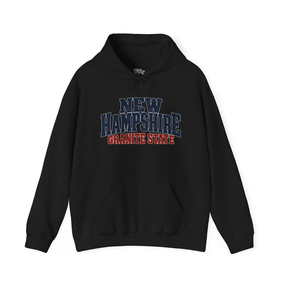 New Hampshire Granite State (1) Unisex Hoodie State Name Graphic