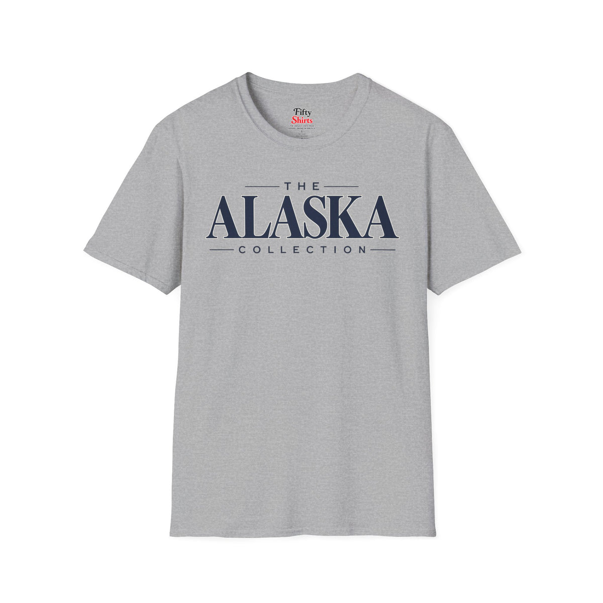 The Alaska Collection Unisex Softstyle T Shirt State Name Graphic Tee